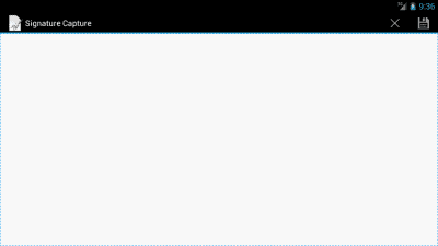 Скриншот приложения Signature Capture - №1