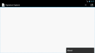 Скриншот приложения Signature Capture - №3