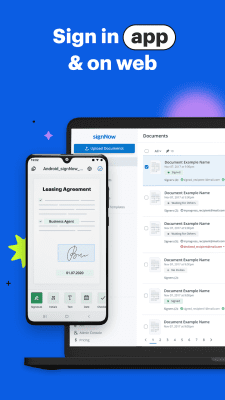 Скриншот приложения SignNow (formerly CudaSign) - №3