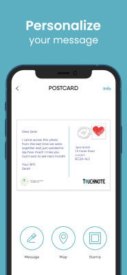 Скриншот приложения Touchnote - Мобильные открытки - №8