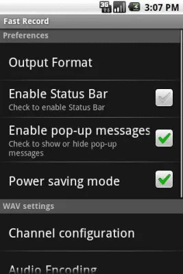 Скриншот приложения Быстрая запись - №3
