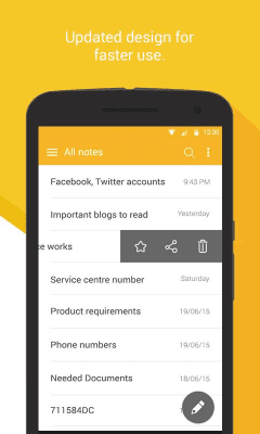 Скриншот приложения Easy Notes - Notepad - №4