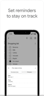 Скриншот приложения Google Keep - №6