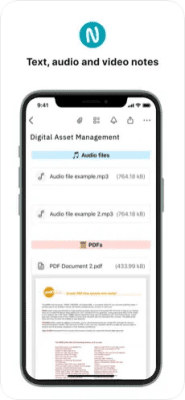 Скриншот приложения Nimbus Note - Заметки и Задачи - №4