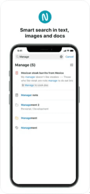 Скриншот приложения Nimbus Note - Заметки и Задачи - №5