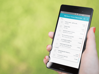Скриншот приложения Nimbus Voice Recorder для Wear - №3