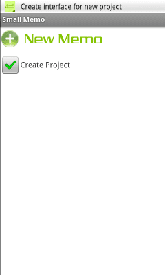 Скриншот приложения Small Memo - №1