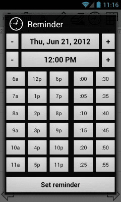 Скриншот приложения apMemo Lite - Быстрые заметки - №3