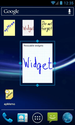 Скриншот приложения apMemo Lite - Быстрые заметки - №6