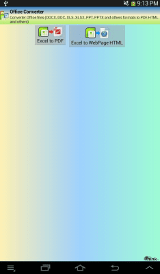 Скриншот приложения Office Converter (Word, Excel) - №3