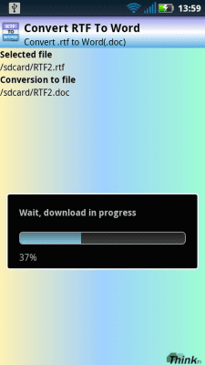 Скриншот приложения RTF в Word (. DOC) - №4
