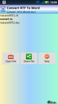 Скриншот приложения RTF в Word (. DOC) - №5