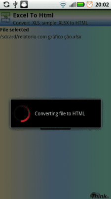 Скриншот приложения Excel to Web Page HTML - №3