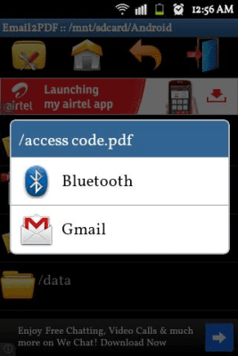 Скриншот приложения Email to PDF Converter - №6