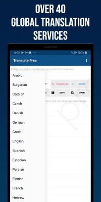 Скриншот приложения Translate free - №2