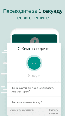 Скриншот приложения Говорящий переводчик - №2
