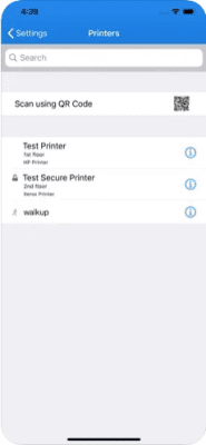 Скриншот приложения Micro Focus iPrint - №6