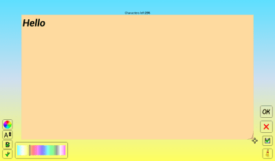 Скриншот приложения Стикер виджет - №4