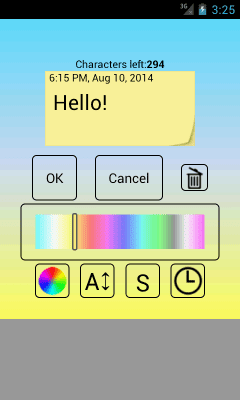 Скриншот приложения TimeSticker - №3