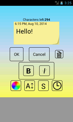 Скриншот приложения TimeSticker - №5