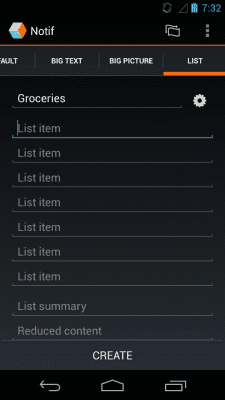 Скриншот приложения Notif - №3