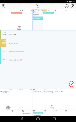 Скриншот приложения SolCalendar - Calendar / To do - №10