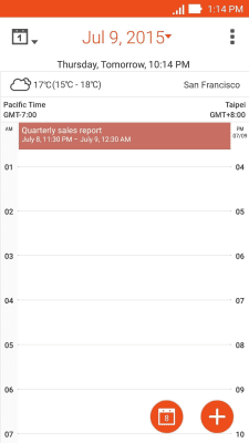 Скриншот приложения ASUS Calendar - №6