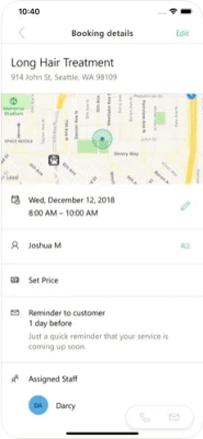 Скриншот приложения Microsoft Bookings - №3