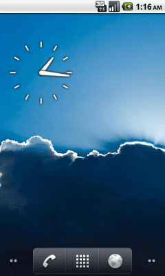 Скриншот приложения Analog Clock - №3