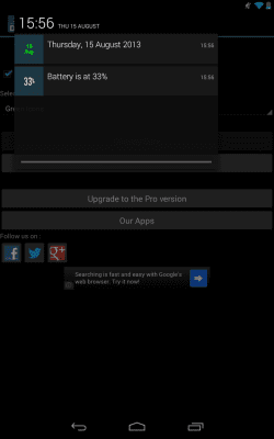 Скриншот приложения Calendar Day In Status Bar - №5