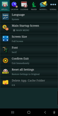 Скриншот приложения Sun & Moon Calendar - №10