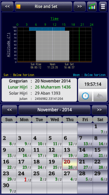 Скриншот приложения Sun & Moon Calendar - №14