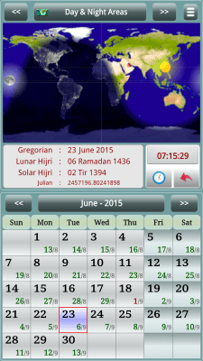 Скриншот приложения Sun & Moon Calendar - №17