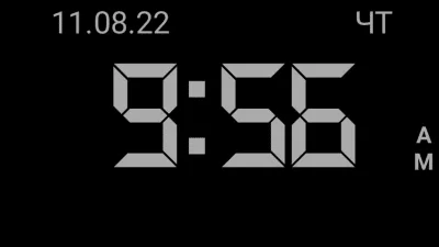 Скриншот приложения Digital Clock - №1