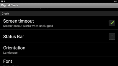 Скриншот приложения Digital Clock - №4