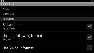 Скриншот приложения Digital Clock - №5