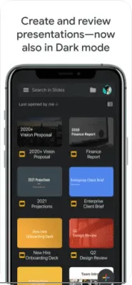 Скриншот приложения Google Презентации - №5