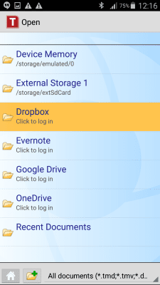 Скриншот приложения FREE Office: TextMaker Mobile - №2