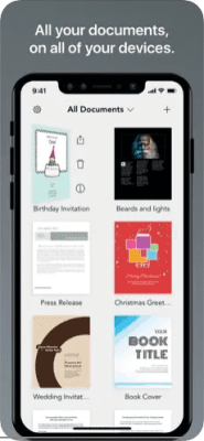 Скриншот приложения Zoho Writer - №5