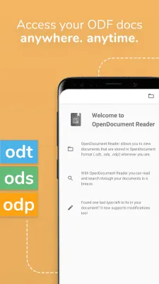 Скриншот приложения OpenDocument Reader - №1