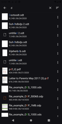 Скриншот приложения Open Office Viewer - №3