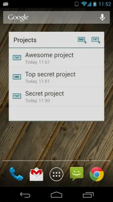 Скриншот приложения Draft - №5