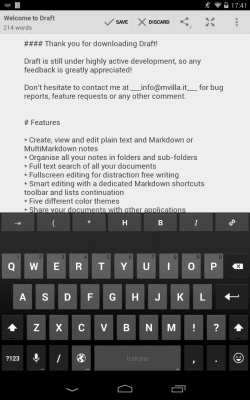 Скриншот приложения Draft - №10