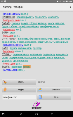 Скриншот приложения Подбор имени проекта Naming - №6