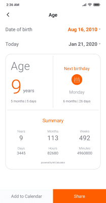 Скриншот приложения Mi Calculator - №4