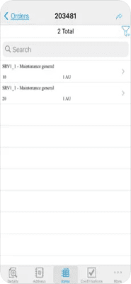 Скриншот приложения SAP CRM Service Manager - №4