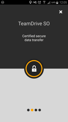 Скриншот приложения TeamDrive SecureOffice - №1
