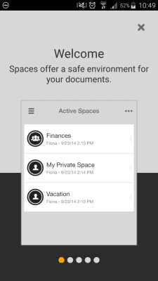 Скриншот приложения TeamDrive SecureOffice - №2