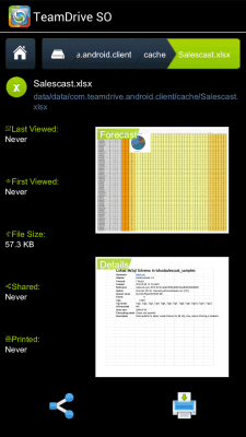 Скриншот приложения TeamDrive SecureOffice - №7