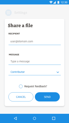 Скриншот приложения Amazon WorkDocs - №5